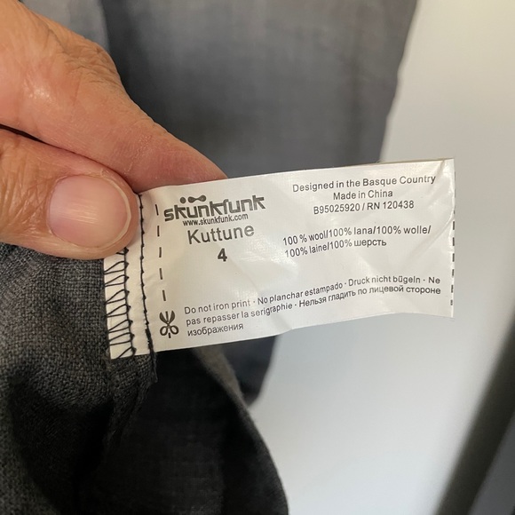 Skunkfunk wool dress - Picture 5 of 10